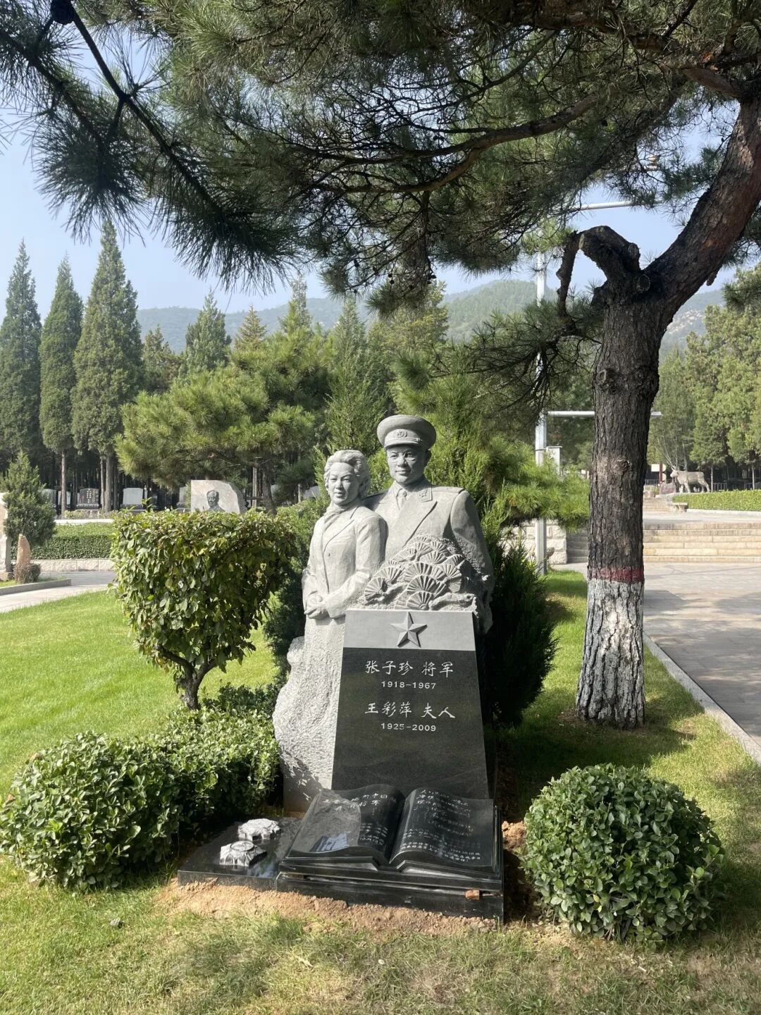 非遗承初心，，，，，，石语颂英魂 | 张子珍将军匹俦雕塑完工